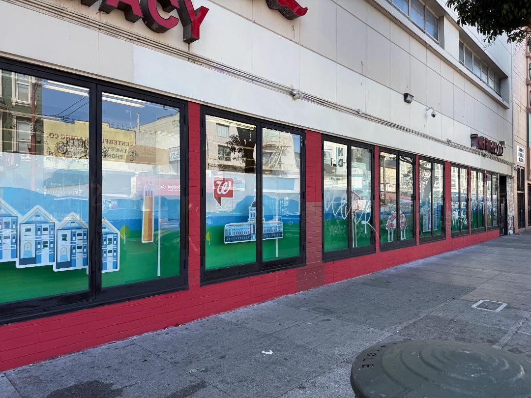 Storefront Protection — Anti Graffiti Film project completed by WrapAlot Specialty Filmz, Sacramento CA