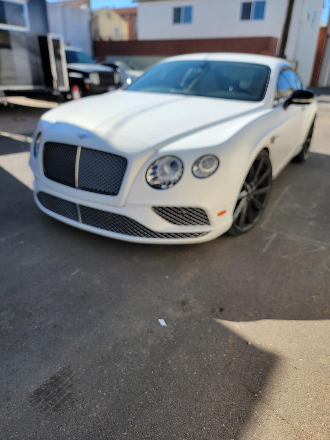 Bentley Tint Removal — Removals project completed by WrapAlot Specialty Filmz, Sacramento CA